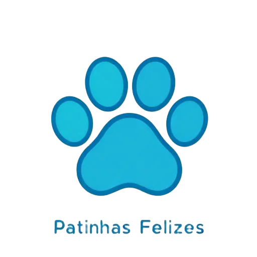 Logo Pet Shop Patinhas Felizes